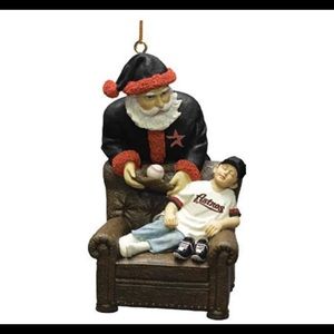 Houston Astros Santa’s Gift Memory Ornament
